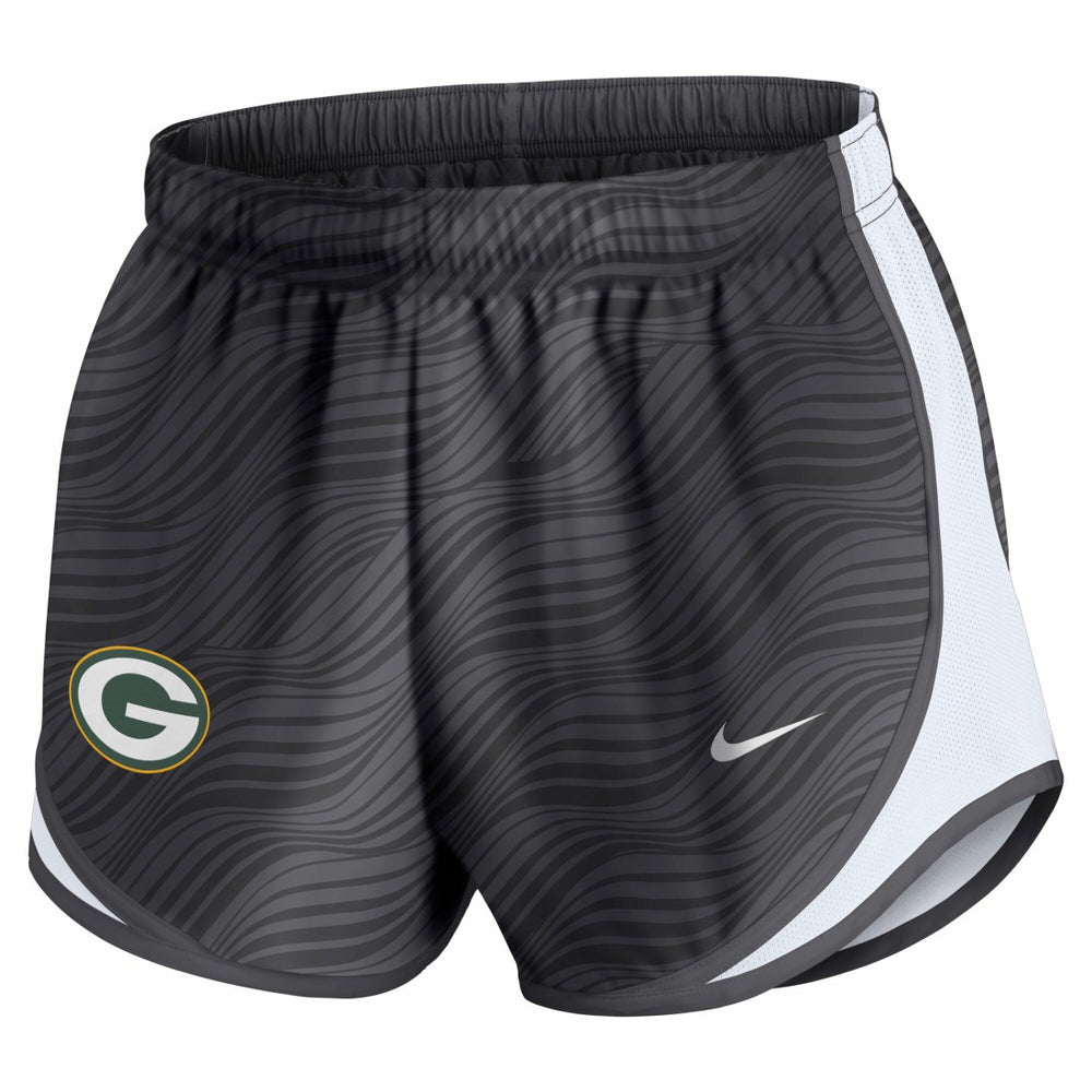 Green Bay Packers Women's Tempo Dri-FIT Shorts - Anthracite Shorts