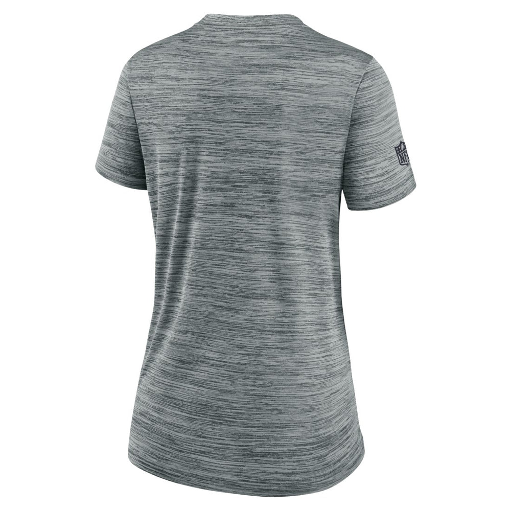 Seattle Seahawks Women's Sideline Velocity Dri-FIT T-Shirt - Gray T-shirts