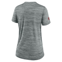 San Francisco 49ers Women's Sideline Velocity Dri-FIT T-Shirt - Gray T-shirts