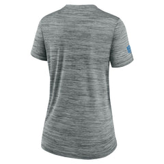 Los Angeles Chargers Women's Sideline Velocity Dri-FIT T-Shirt - Gray T-shirts