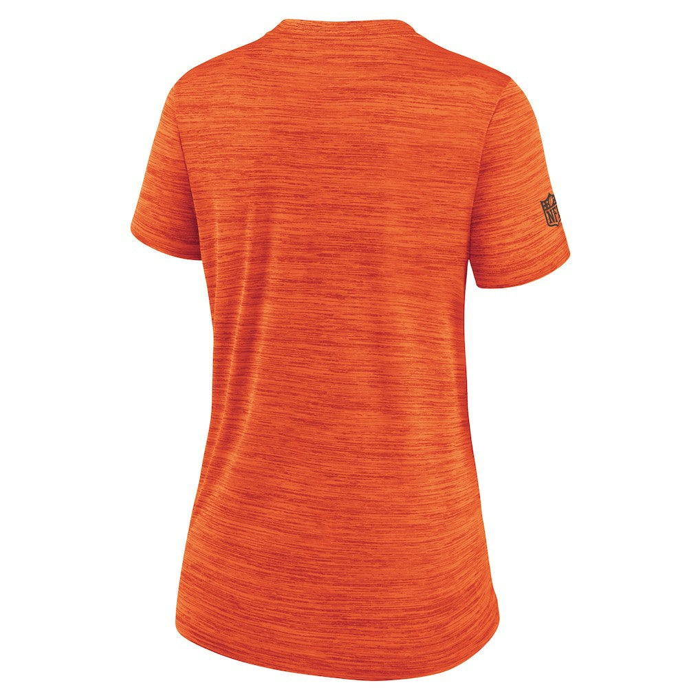 Cleveland Browns Women's Sideline Velocity Dri-FIT T-Shirt - Orange T-shirts