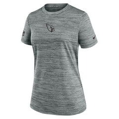 Arizona Cardinals Women's Sideline Velocity Dri-FIT T-Shirt - Gray T-shirts