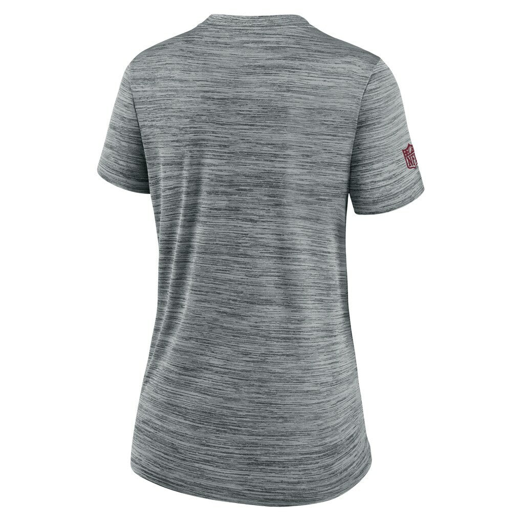 Washington Commanders Women's Sideline Velocity Dri-FIT T-Shirt - Gray T-shirts