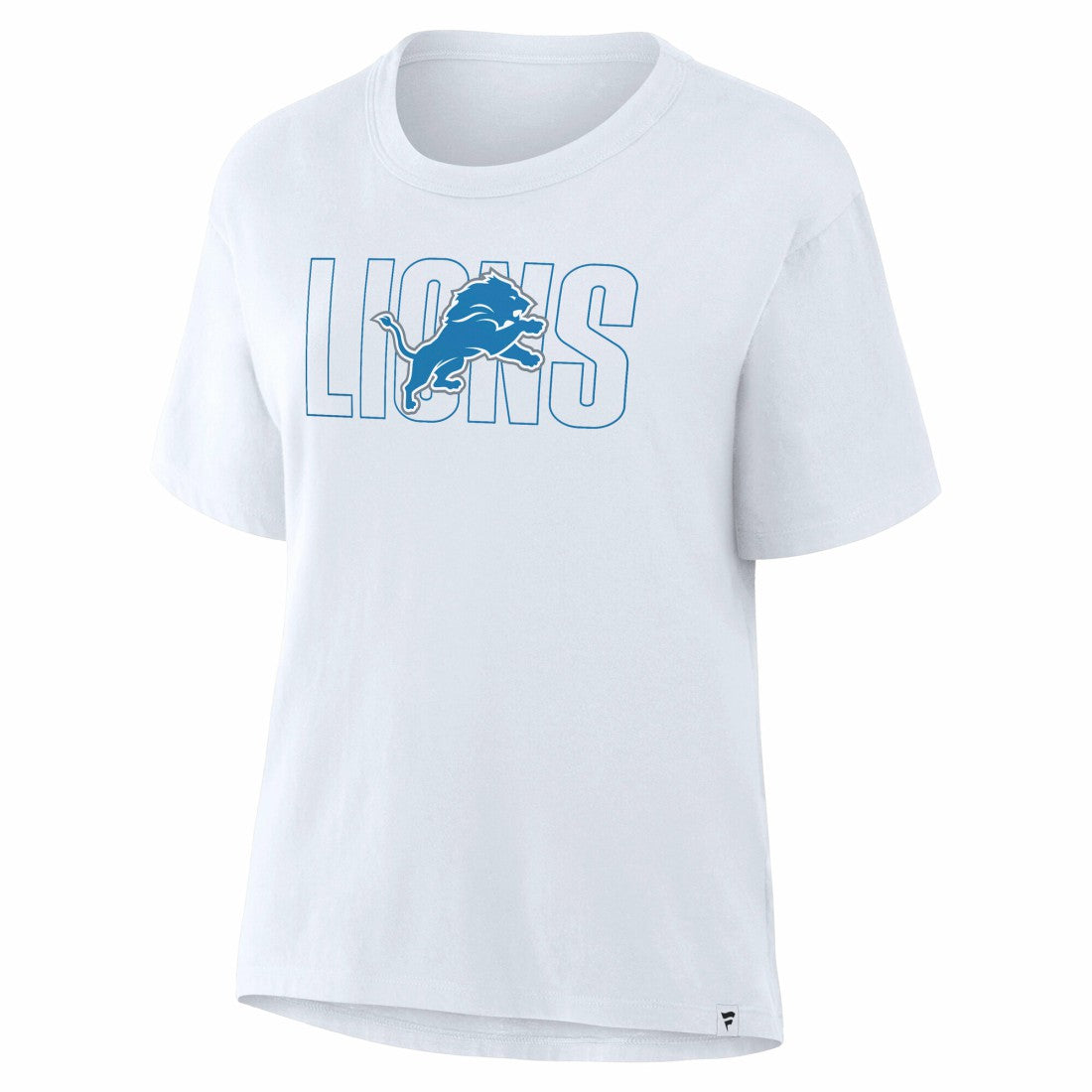 Detroit Lions Women's Line Em Up T-Shirt - Ash T-shirts