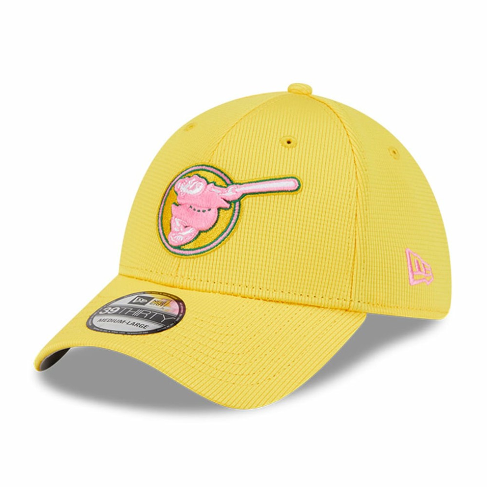 San Diego Padres New Era City Connect Batting Practice 39THIRTY Flex Hat - Yellow Hats
