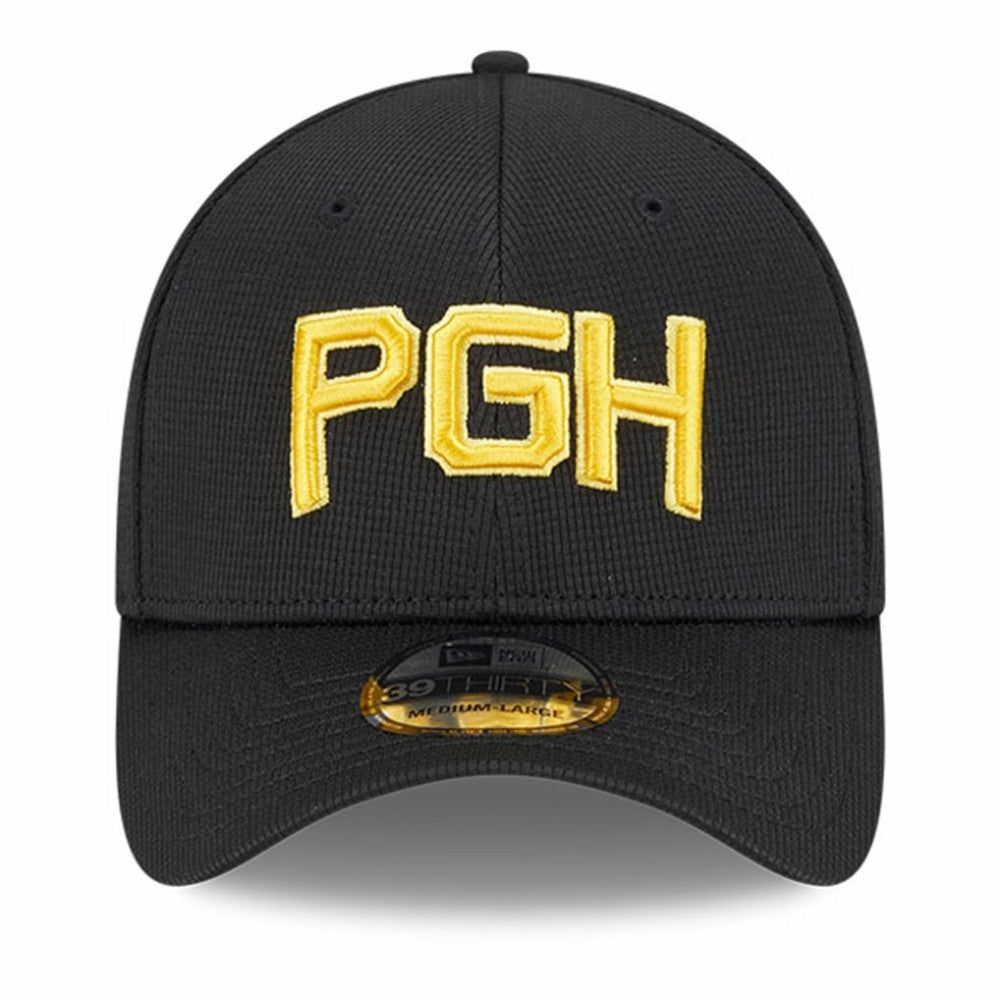 Pittsburgh Pirates New Era City Connect Batting Practice 39THIRTY Flex Hat - Black Hats