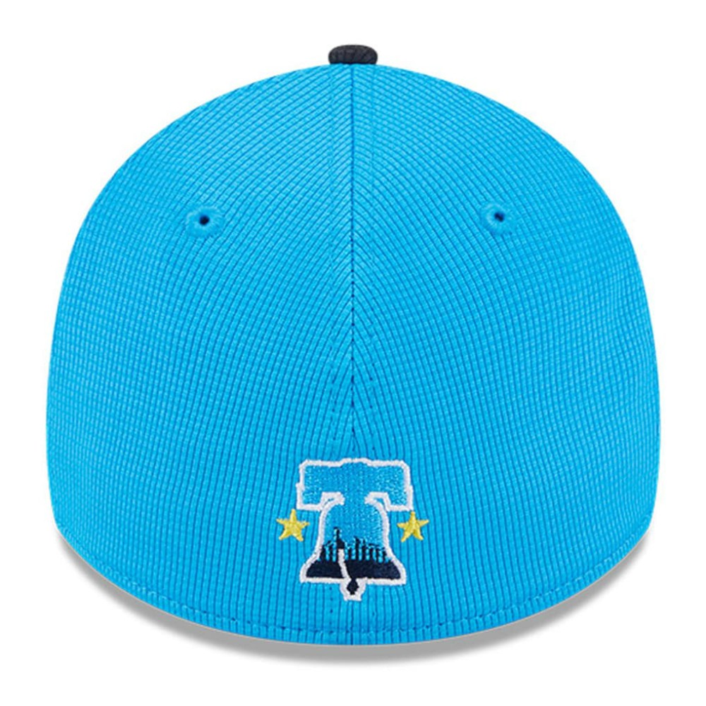 Philadelphia Phillies New Era City Connect Batting Practice 39THIRTY Flex Hat - Neptune Blue/Navy Hats