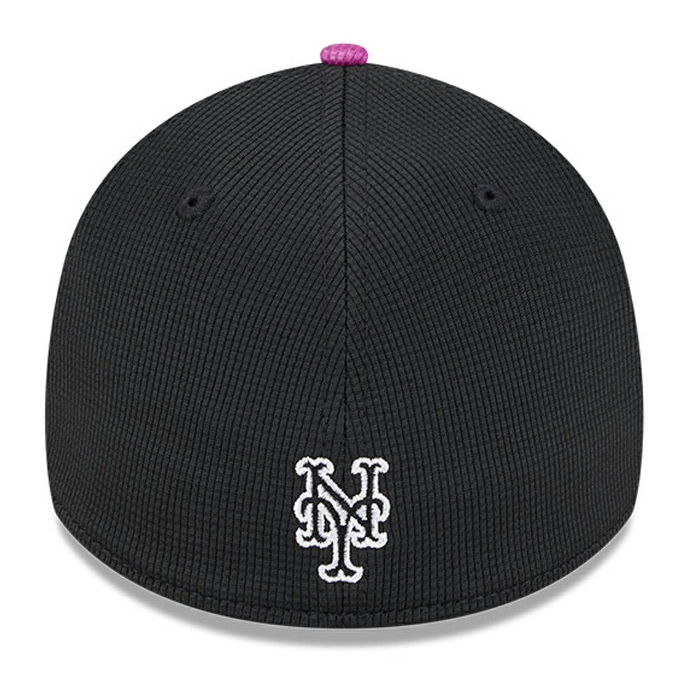 New York Mets New Era City Connect Batting Practice 39THIRTY Flex Hat - Charcoal/Purple Hats