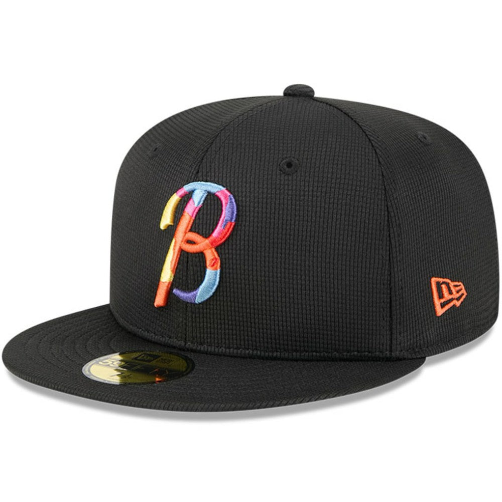 Baltimore Orioles New Era City Connect Batting Practice 59FIFTY Fitted Hat - Black Hats