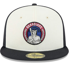 Cleveland Guardians New Era City Connect Batting Practice 59FIFTY Fitted Hat - Navy/White Hats