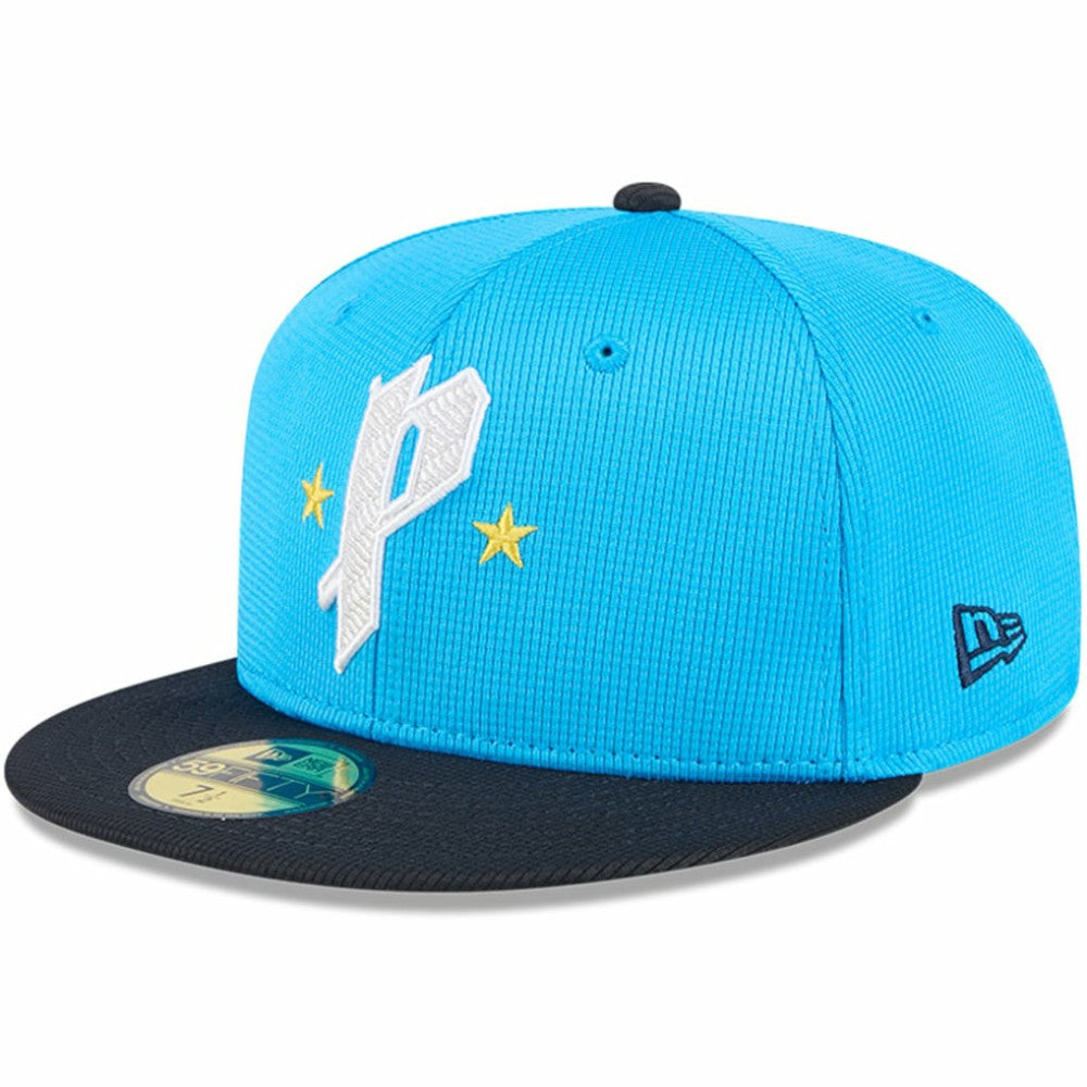 Philadelphia Phillies New Era City Connect Batting Practice 59FIFTY Fitted Hat - Neptune Blue/Navy Hats