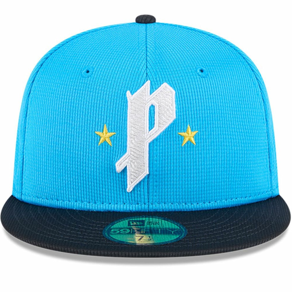 Philadelphia Phillies New Era City Connect Batting Practice 59FIFTY Fitted Hat - Neptune Blue/Navy Hats