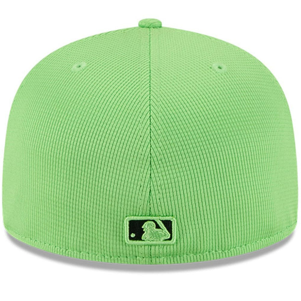 Tampa Bay Rays New Era City Connect Batting Practice 59FIFTY Fitted Hat - Neon Green Hats