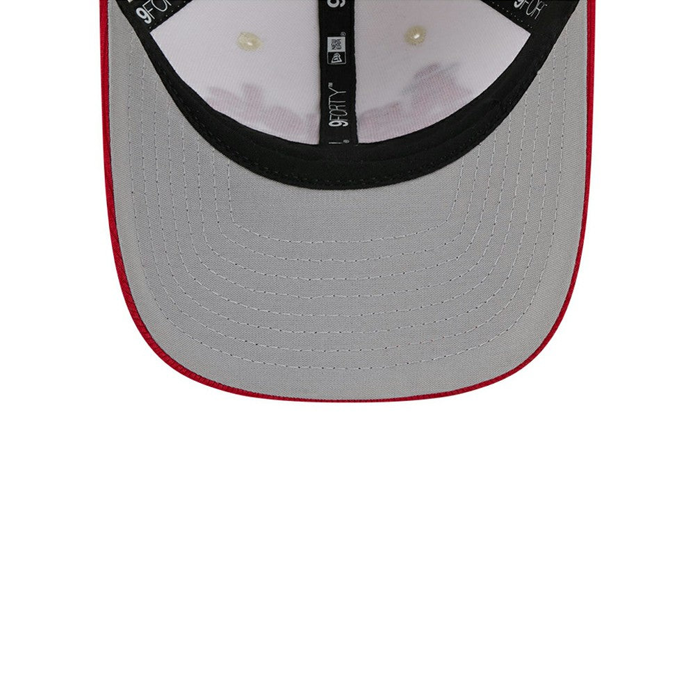 Los Angeles Angels New Era City Connect Batting Practice 9FORTY M-Crown Adjustable Hat - Cream/Red Hats
