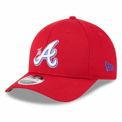 Atlanta Braves New Era City Connect Batting Practice 9FORTY M-Crown Adjustable Hat - Red Hats