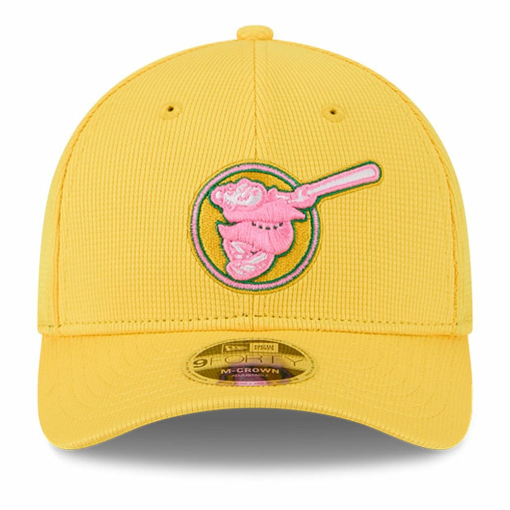 San Diego Padres New Era City Connect Batting Practice 9FORTY M-Crown Adjustable Hat - Yellow Hats