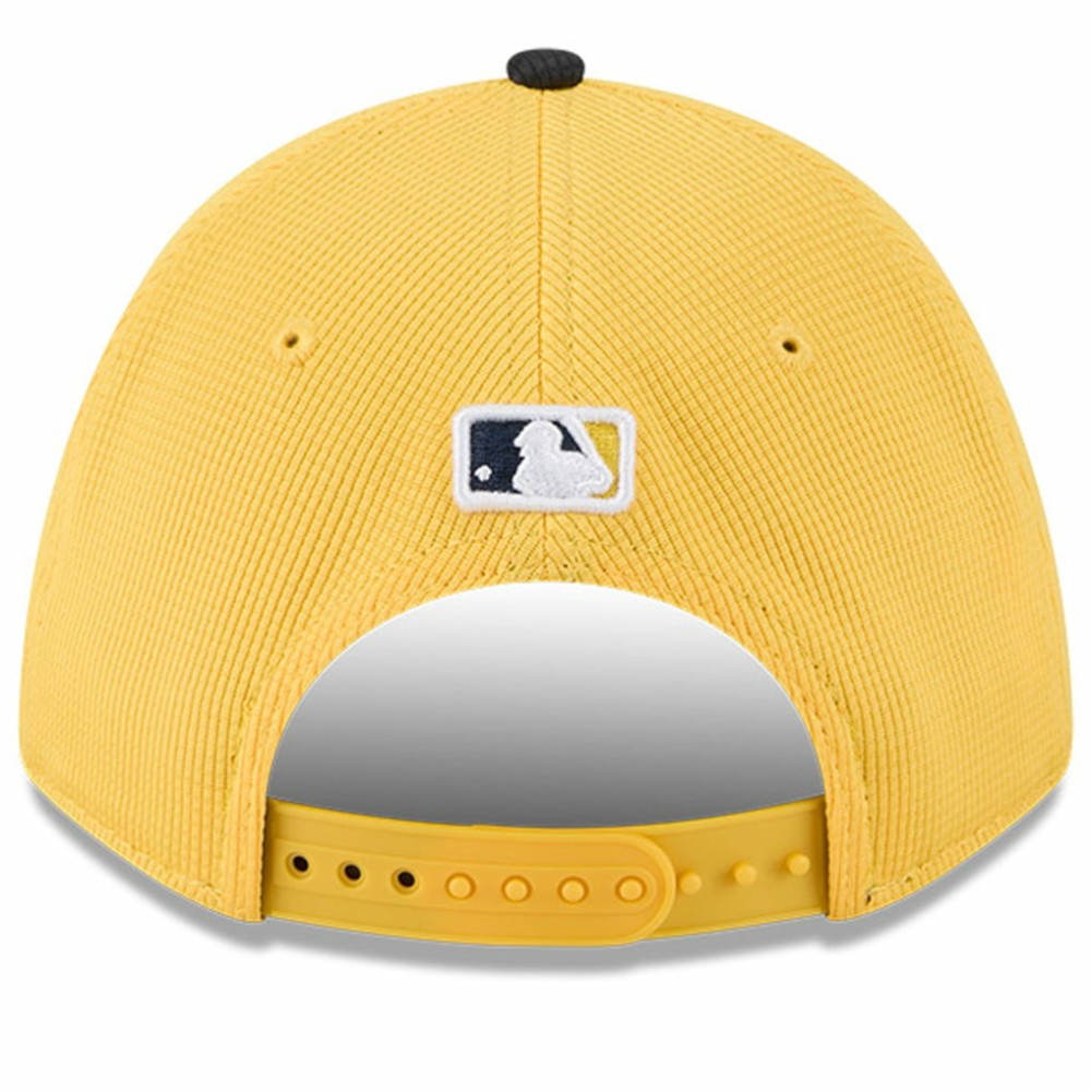 Minnesota Twins New Era City Connect Batting Practice 9FORTY M-Crown Adjustable Hat - Yellow/Black Hats