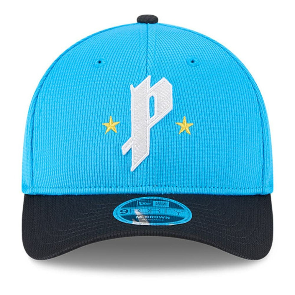 Philadelphia Phillies New Era City Connect Batting Practice 9FORTY M-Crown Adjustable Hat - Neptune Blue/Navy Hats