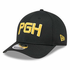 Pittsburgh Pirates New Era City Connect Batting Practice 9FORTY M-Crown Adjustable Hat - Black Hats