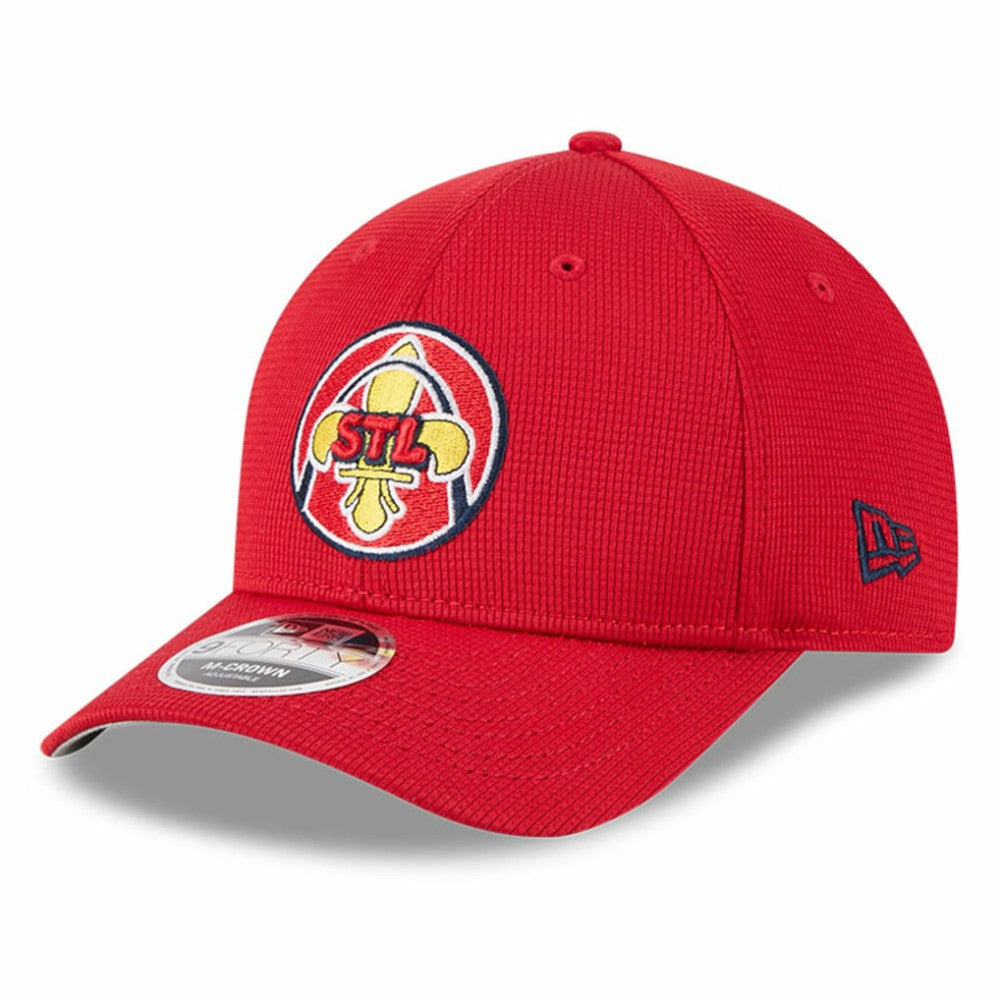 St. Louis Cardinals New Era City Connect Batting Practice 9FORTY M-Crown Adjustable Hat - Red Hats