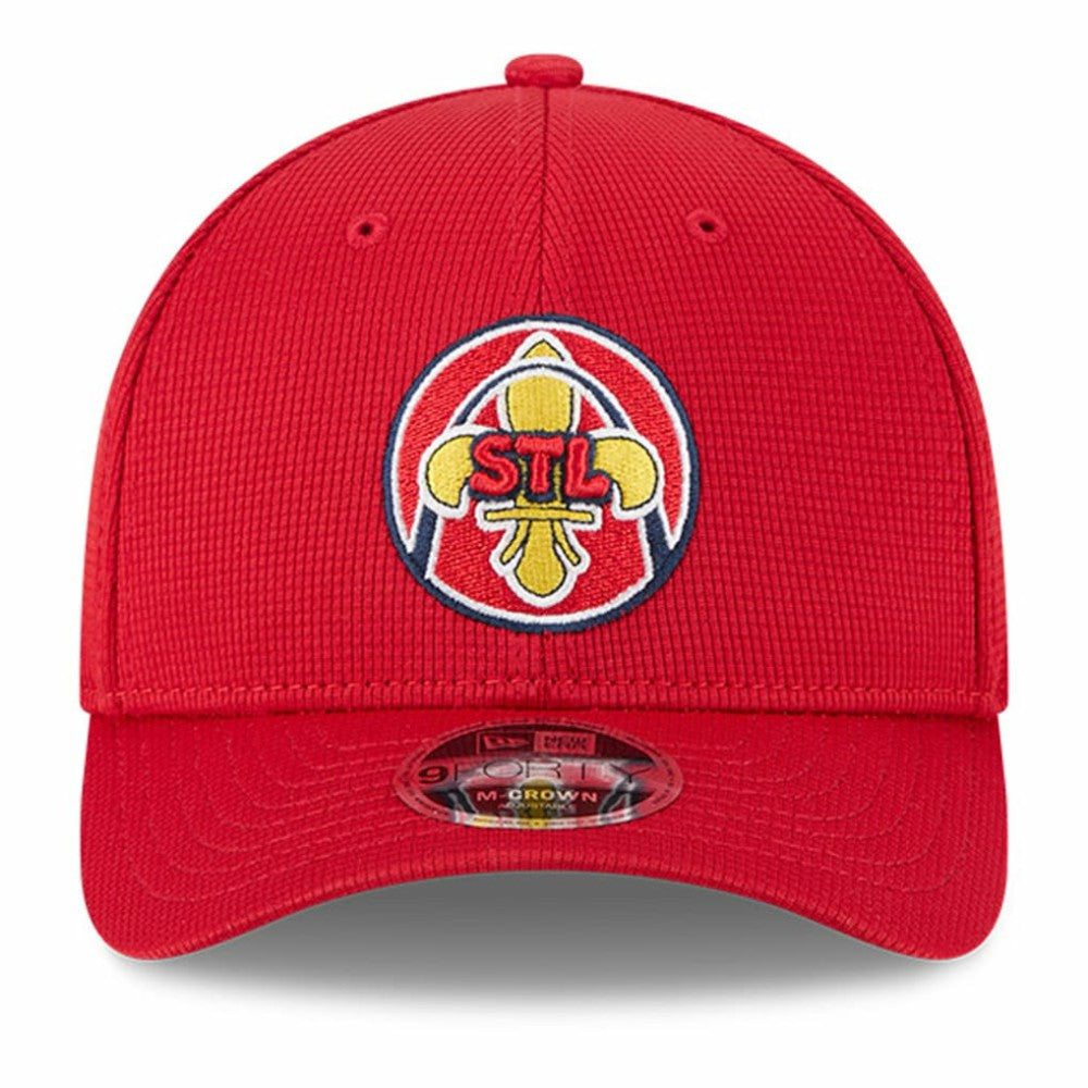 St. Louis Cardinals New Era City Connect Batting Practice 9FORTY M-Crown Adjustable Hat - Red Hats