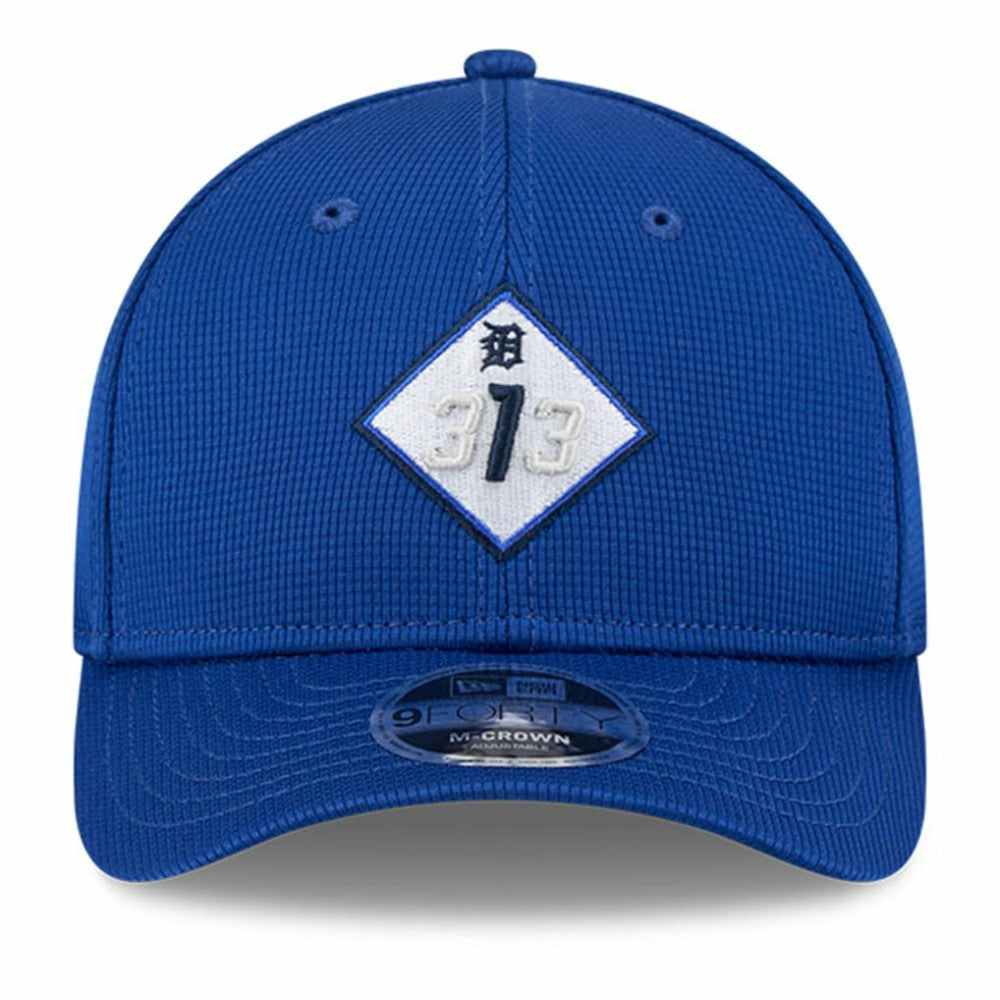 Detroit Tigers New Era City Connect Batting Practice 9FORTY M-Crown Adjustable Hat - Blue Hats