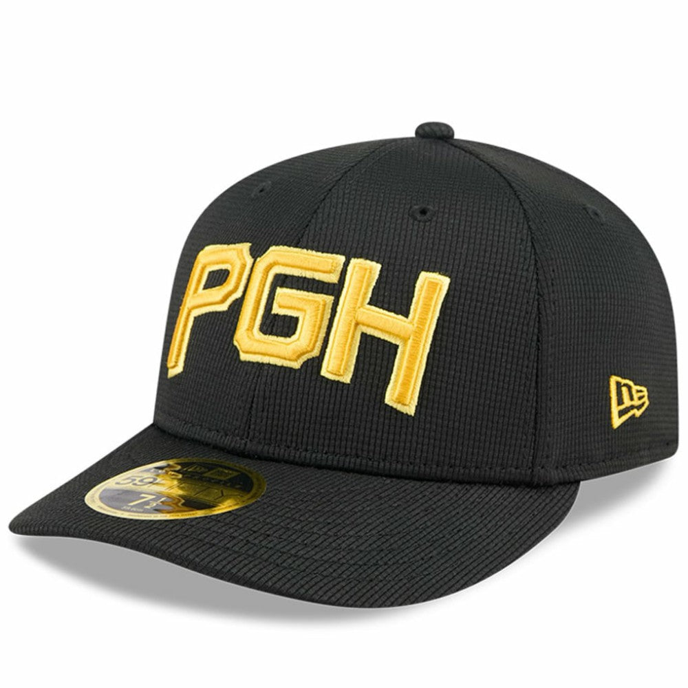 Pittsburgh Pirates New Era City Connect Batting Practice Low Profile 59FIFTY Fitted Hat - Black Hats
