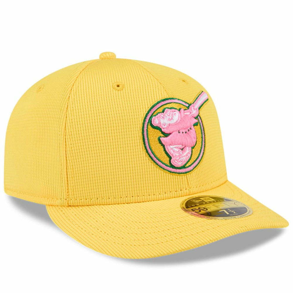 San Diego Padres New Era City Connect Batting Practice Low Profile 59FIFTY Fitted Hat - Yellow Hats