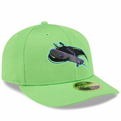 Tampa Bay Rays New Era City Connect Batting Practice Low Profile 59FIFTY Fitted Hat - Neon Green Hats