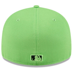 Tampa Bay Rays New Era City Connect Batting Practice Low Profile 59FIFTY Fitted Hat - Neon Green Hats
