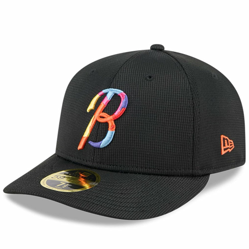 Baltimore Orioles New Era City Connect Batting Practice Low Profile 59FIFTY Fitted Hat - Black Hats