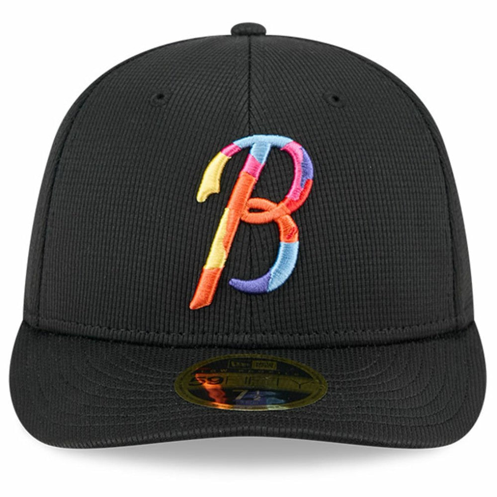 Baltimore Orioles New Era City Connect Batting Practice Low Profile 59FIFTY Fitted Hat - Black Hats