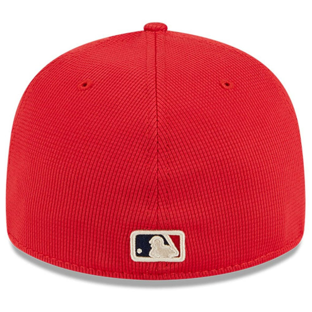 Texas Rangers New Era City Connect Batting Practice Low Profile 59FIFTY Fitted Hat - Red Hats