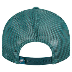 Philadelphia Eagles New Era Low Profile 9FIFTY Snapback Hat - Midnight Green Hats