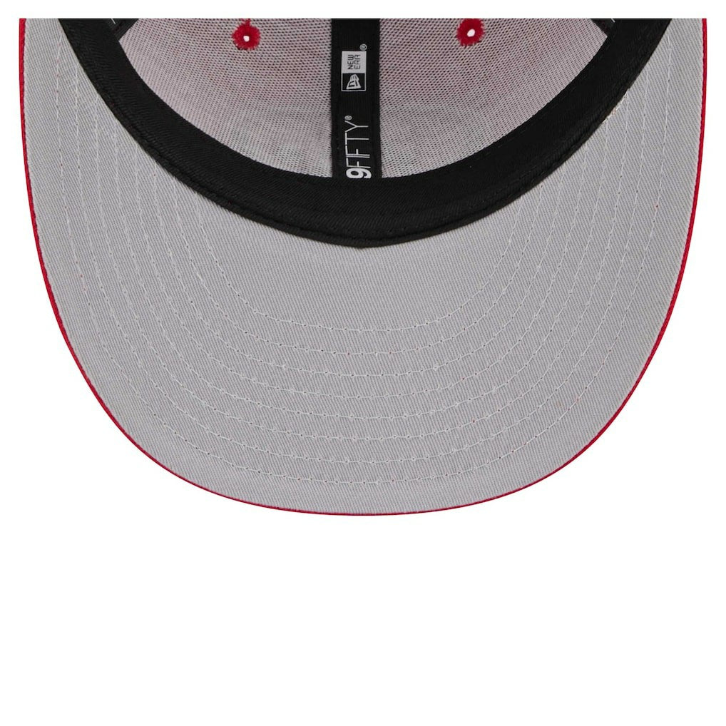 San Francisco 49ers New Era Low Profile 9FIFTY Snapback Hat - Scarlet Hats