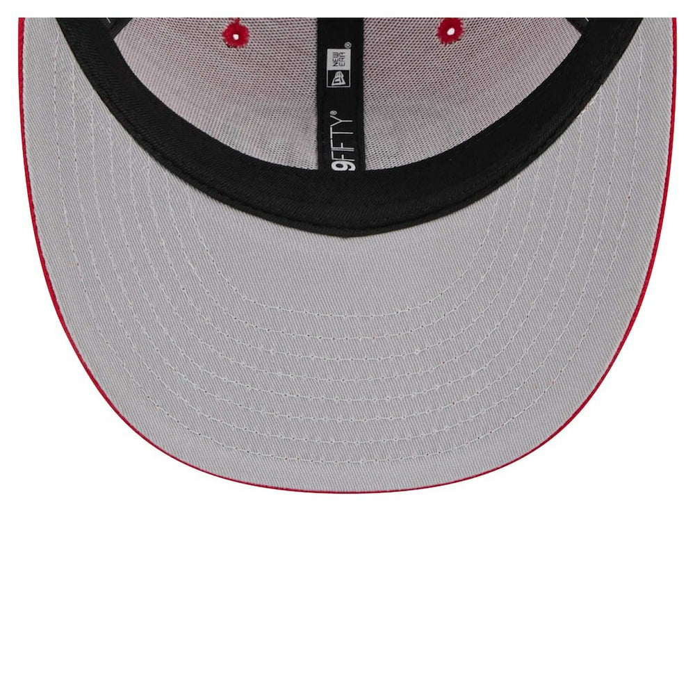 San Francisco 49ers New Era Low Profile 9FIFTY Snapback Hat - Scarlet Hats