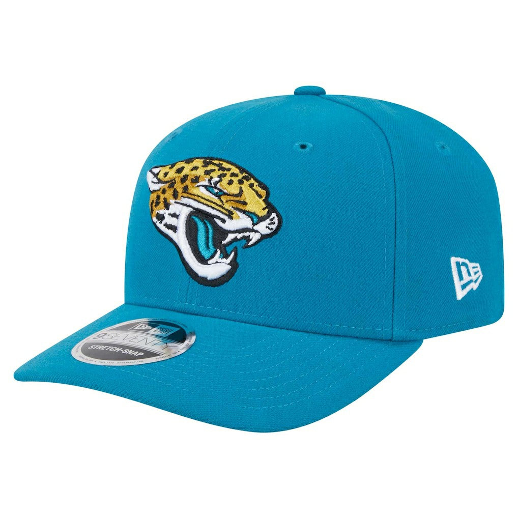Jacksonville Jaguars New Era 9SEVENTY Stretch-Snap Hat - Teal Hats