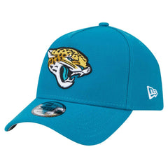 Jacksonville Jaguars New Era A-Frame 9FORTY Adjustable Hat - Teal Hats