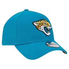 Jacksonville Jaguars New Era A-Frame 9FORTY Adjustable Hat - Teal Hats