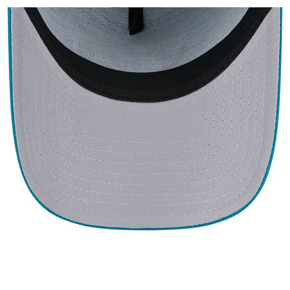 Jacksonville Jaguars New Era A-Frame 9FORTY Adjustable Hat - Teal Hats