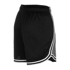 Las Vegas Raiders New Era Women's Sport Classics Mesh Shorts - Silver/Black Shorts
