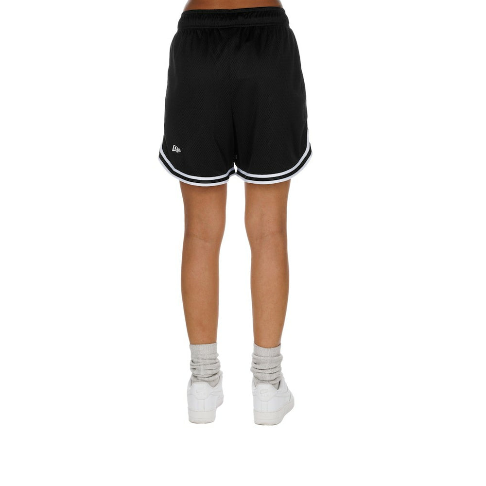 Las Vegas Raiders New Era Women's Sport Classics Mesh Shorts - Silver/Black Shorts