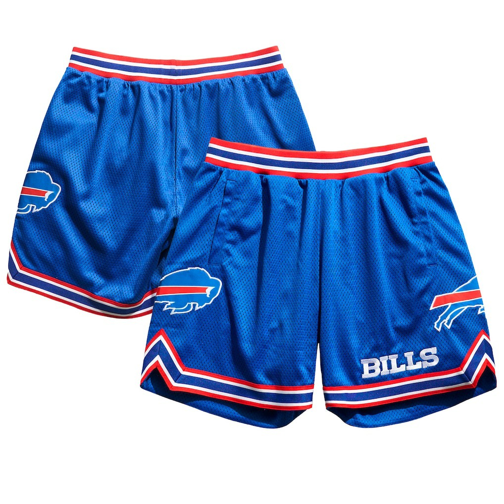 Buffalo Bills Chalk Line Court Shorts - Royal/Red Shorts