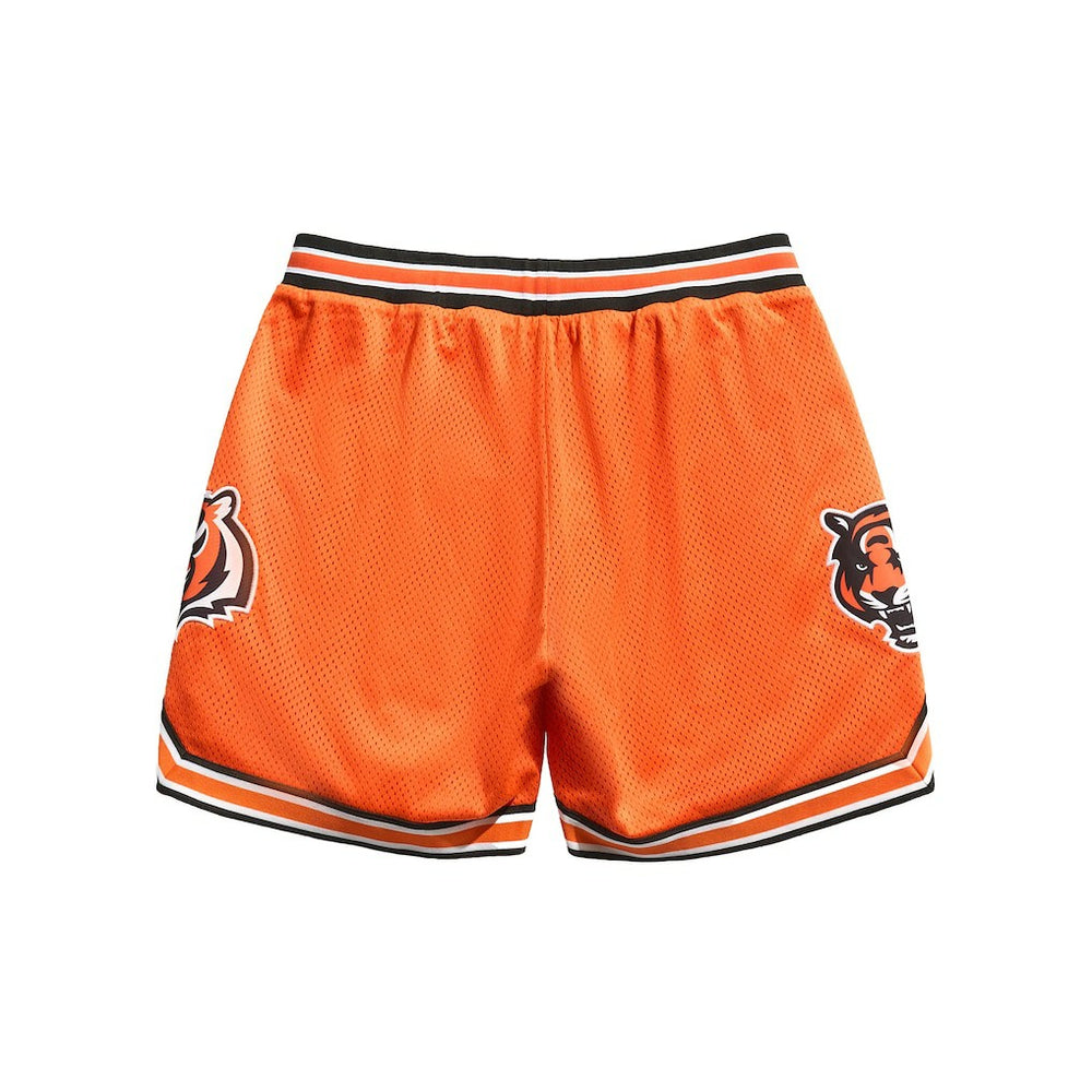 Cincinnati Bengals Chalk Line Court Shorts - Orange/Black Shorts