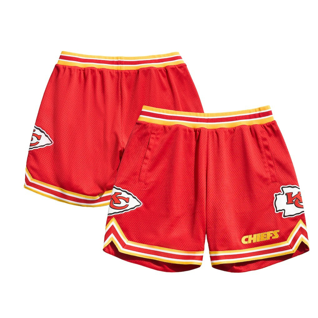 Kansas City Chiefs Chalk Line Court Shorts - Red/Gold Shorts