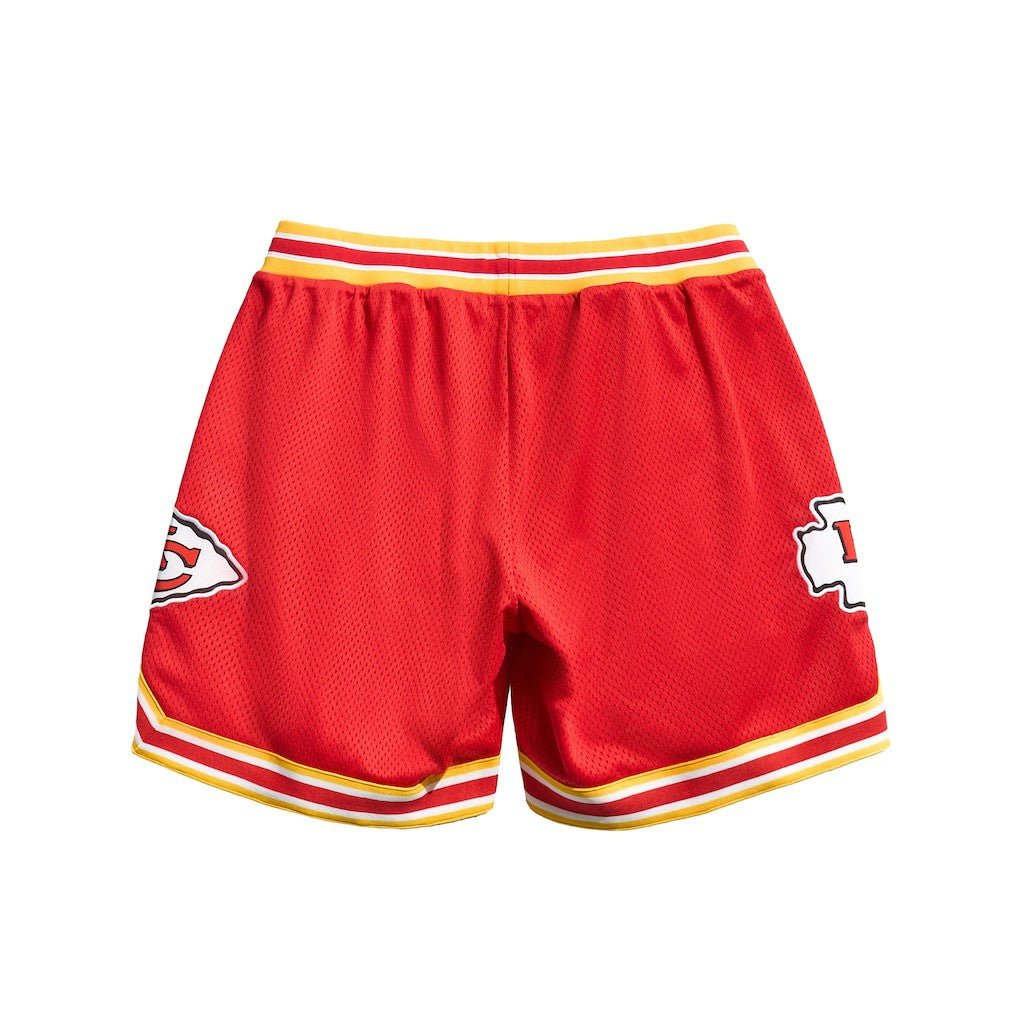 Kansas City Chiefs Chalk Line Court Shorts - Red/Gold Shorts