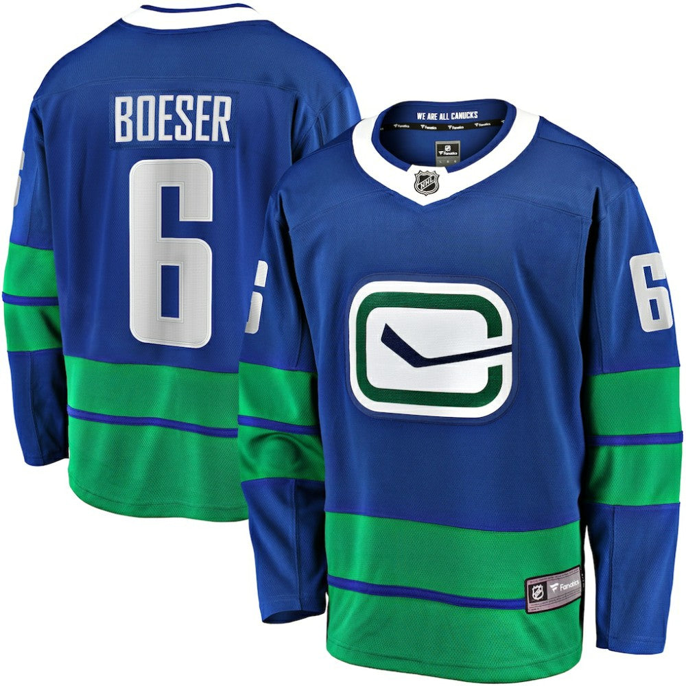Brock Boeser Vancouver Canucks Fanatics Breakaway Jersey - Blue | US 202198409
