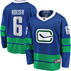 Brock Boeser Vancouver Canucks Fanatics Breakaway Jersey - Blue | US 202198409