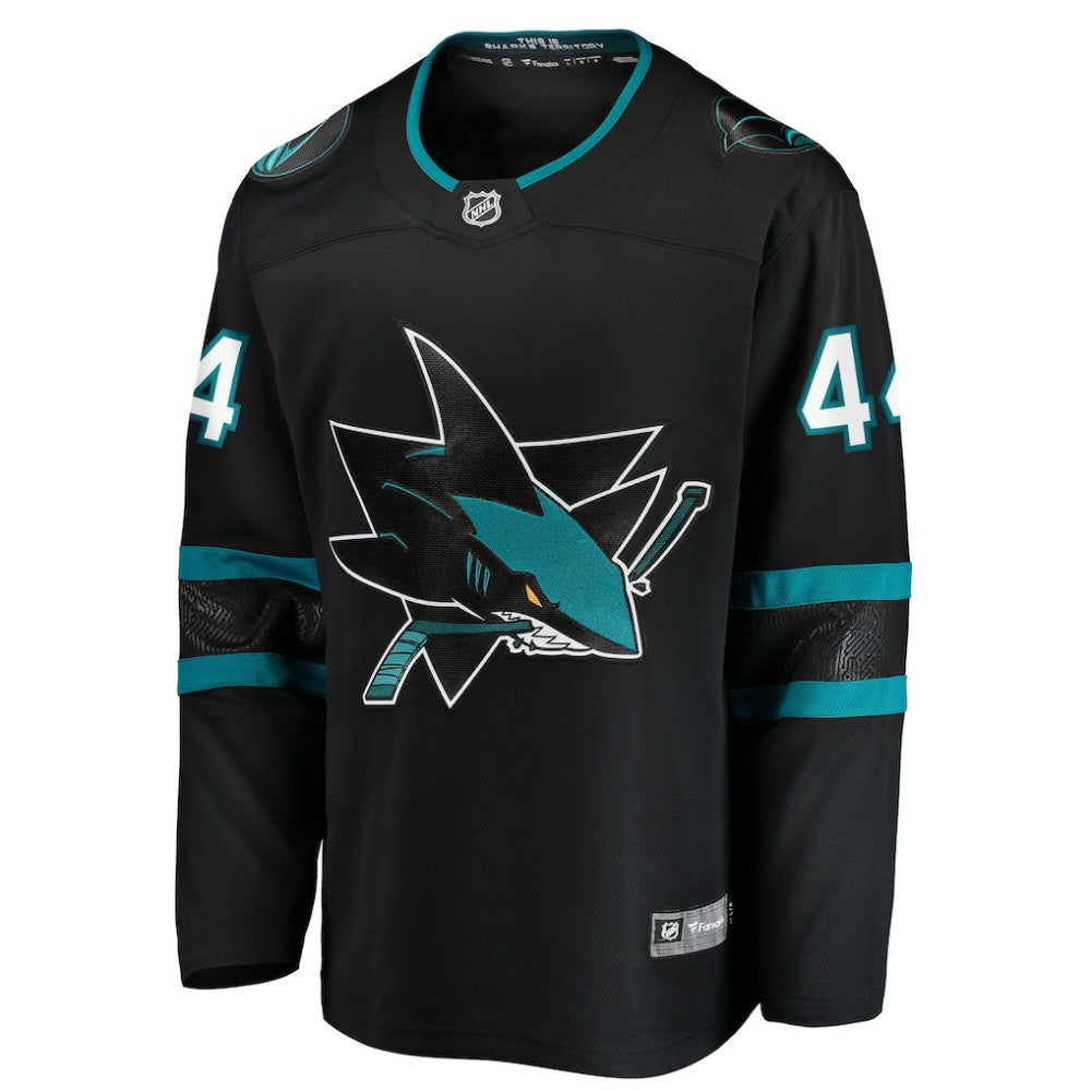 Marc-Edouard Vlasic San Jose Sharks Fanatics Breakaway Jersey - Black | US 202198410