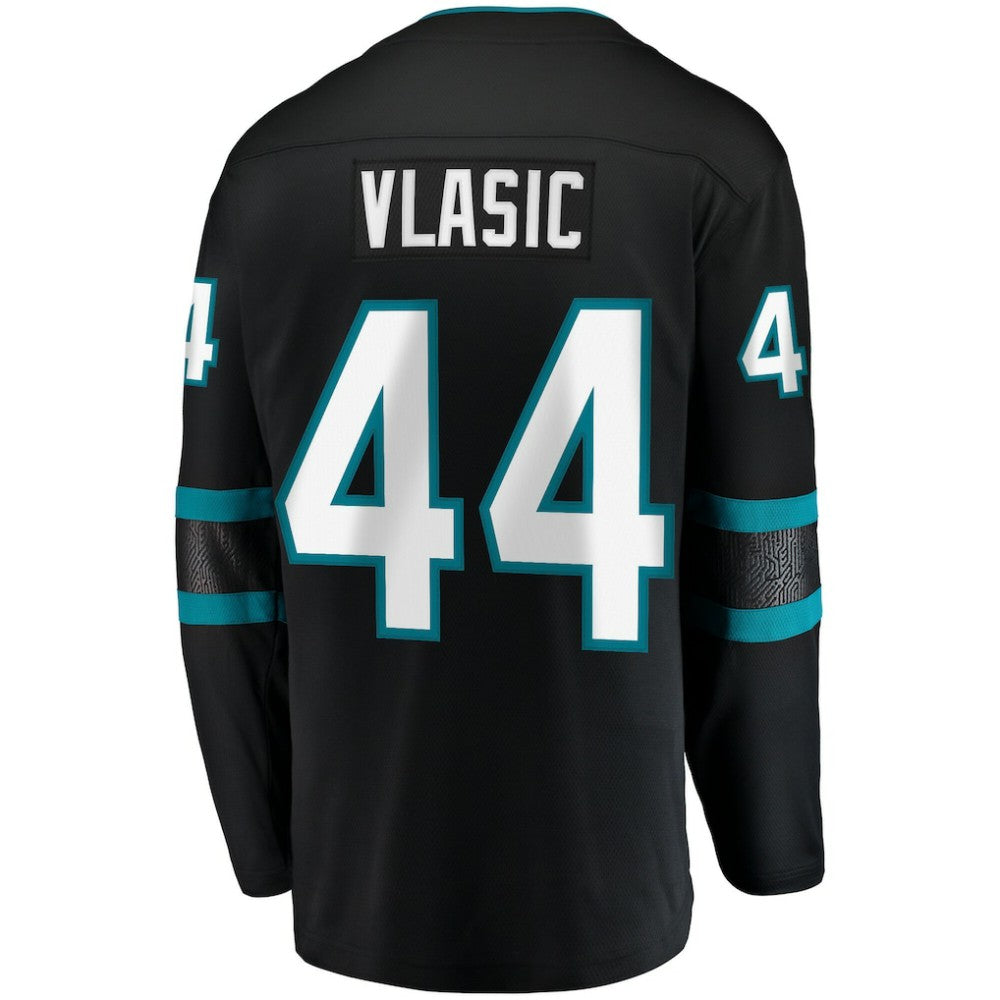 Marc-Edouard Vlasic San Jose Sharks Fanatics Breakaway Jersey - Black | US 202198410